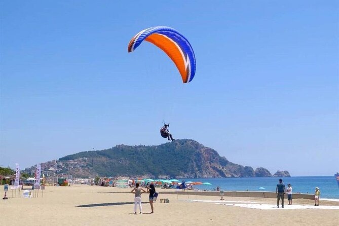 Paragliding Experience at the Peerless Cleopatra Beach - The flight over Cleopatra Beach