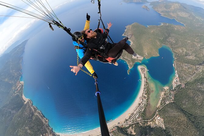 Paragliding Experience in Ölüdeniz - Taking off from Mt. Babadag above Ölüdeniz