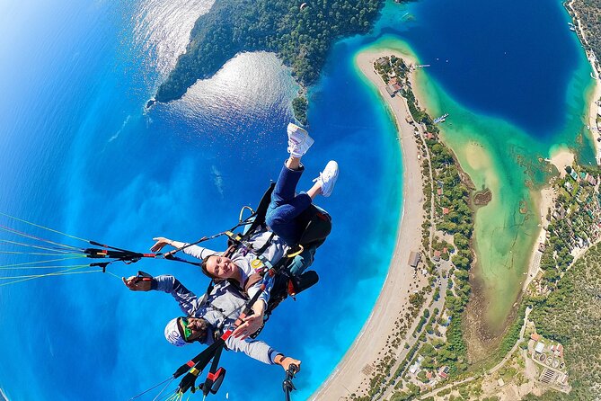 Paragliding Oludeniz - Fethiye - Babadag Mountain / TURKEY - The view from the air: Ölüdeniz and Butterfly Valley