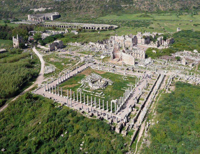 Perge, Aspendos & city of Side Full-Day Tour from Antalya - Lunch near the Aspendos River