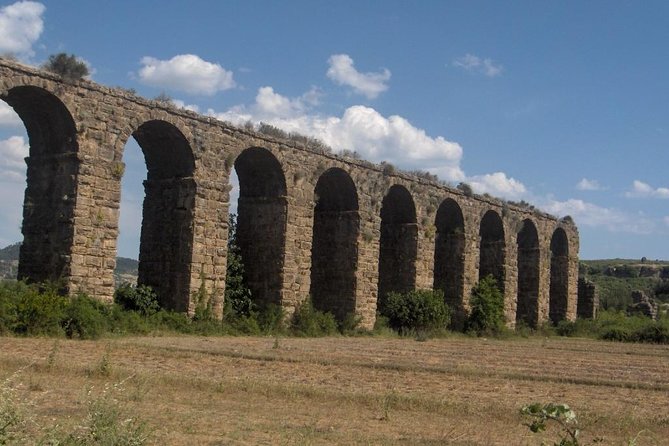 Perge Aspendos Side and Manavgat Waterfall Tour - Side’s Temple of Apollo and the modern town