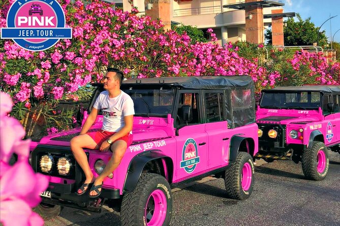PINK JEEP TOUR - Alanya Jeep Safari - Seyir Terasi and the Best Alanya View
