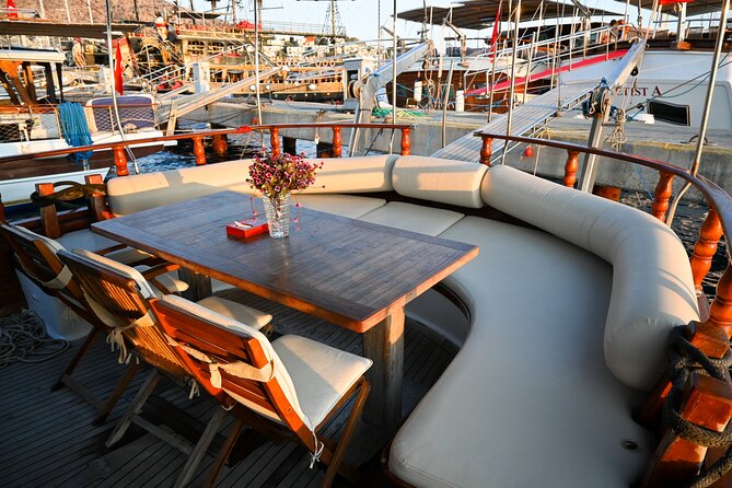 Private VIP Gulet Boat Tour With Lunch in Bodrum For 6 Hour - Two hours at Rabbit Bay for lunch and water time
