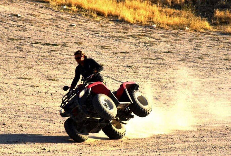 Quad Bike Safari Cappadocia - Red and Rose Valleys at sunset