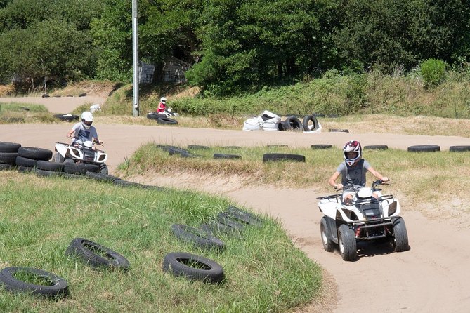 Quad Safari from Alanya at the Taurus Mountains - Getting comfortable on the quad