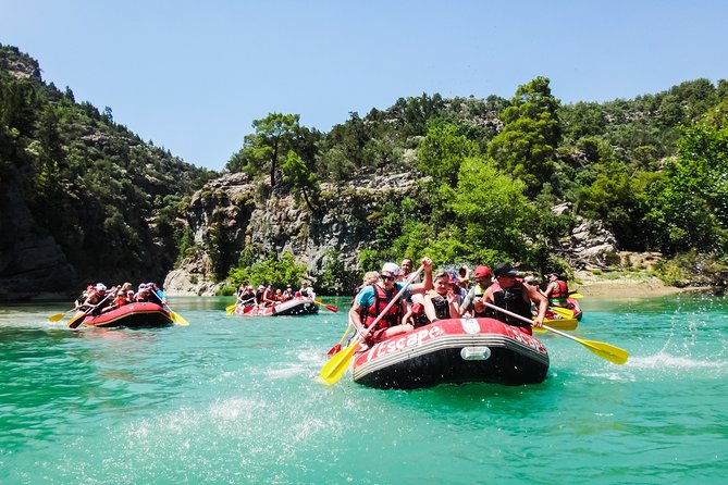 Rafting at Koprulu Canyon with Zipline Incl. Lunch f/Antalya - Seven hours of rafting, canyoning, and ziplining