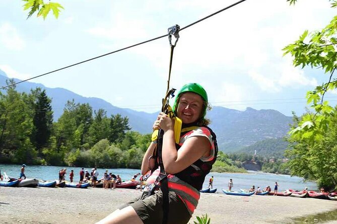 Rafting Canyoning and Zipline Best Outdoor Activity from Antalya - Lunch, equipment, and the small costs that matter