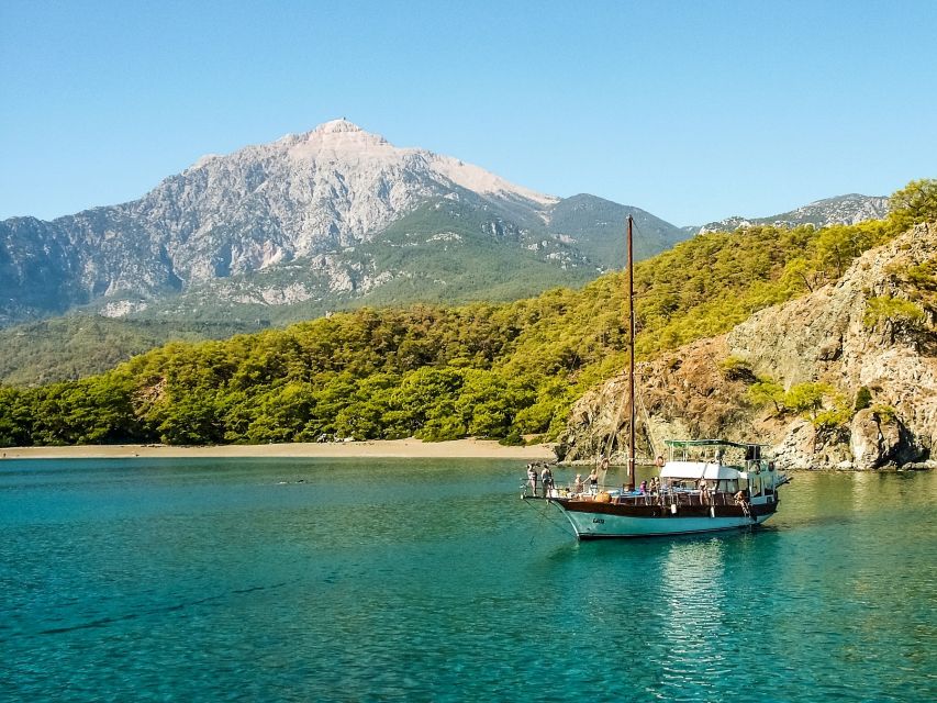 Relaxing Boat Trip with Lunch and Drinks - Reaching Phaselis Bay and the ancient port
