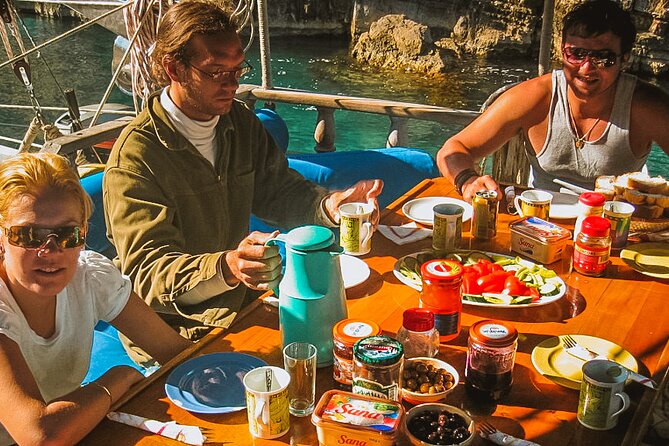 Sail Turkey: Gulet cruise Fethiye to Olympos - Day Four: Pirate Cave, Demre, and the Olympos Transfer