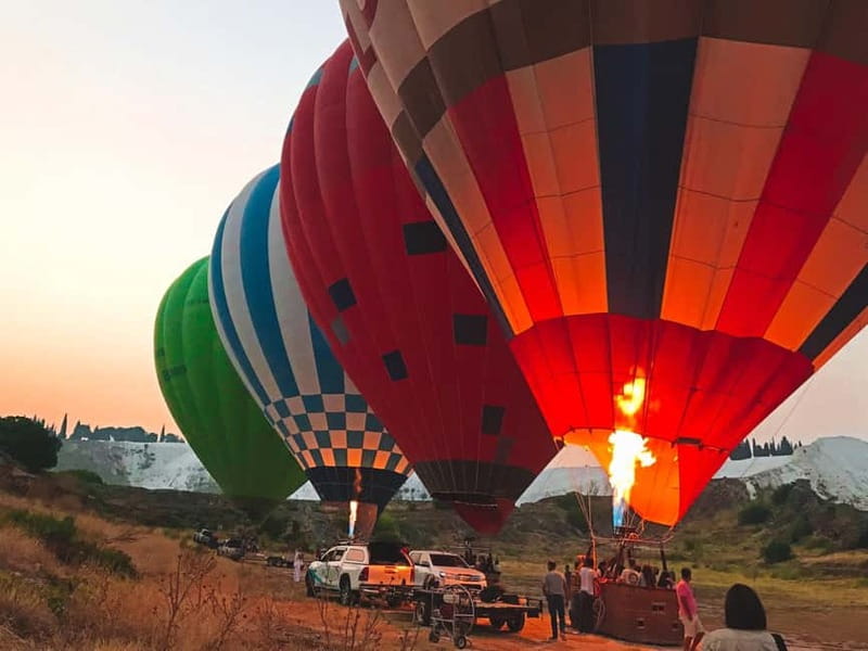 Side/Alanya: Pamukkale Hot Air Balloon Flight w/Lunch - Extra stops and the pace of an organized day