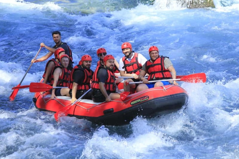 Side/Antalya: Canyon Rafting, Buggy or Quad, & Zipline Tour - Four adventure stops in one Köprülü Canyon day