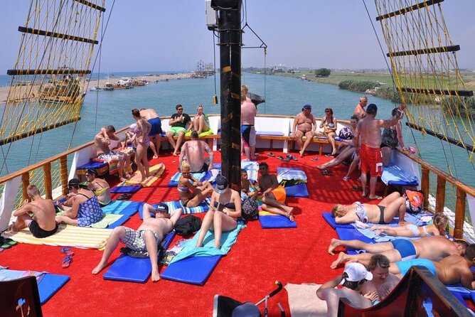 Side: Dolphin Island Boat Tour with Foam Party and Lunch - Dolphin Island brings the first foam party