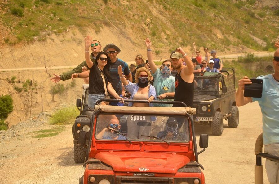Side: Green Canyon and Waterfall Jeep Safari with Lunch - Manavgat Waterfall gives the day a tidy finish
