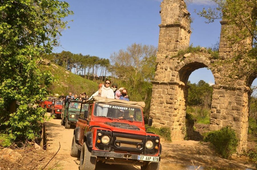 Side Green Canyon Off-Road Jeep Safari Adventure with Lunch - Leaving Side behind for the Taurus Mountains