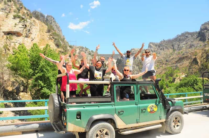 Side Green Canyon Off-Road Jeep Safari Adventure with Lunch - Manavgat Waterfall and the optional water element