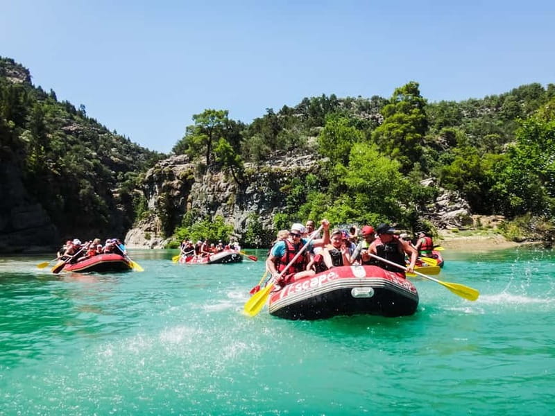 Side: Koprulu Canyon Whitewater Rafting with Lunch - What the $28 price really covers
