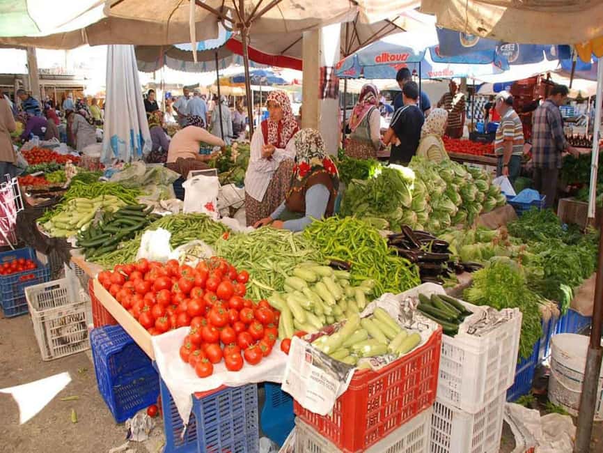 Side: Manavgat Boat, Bazaar, & Waterfall Day Trip with Lunch - Lunch on board, simple and plentiful