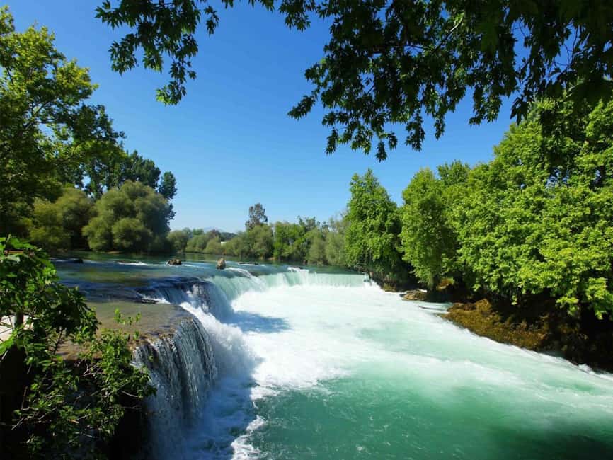Side: Manavgat Boat, Bazaar, & Waterfall Day Trip with Lunch - Manavgat Waterfall and its cool river setting