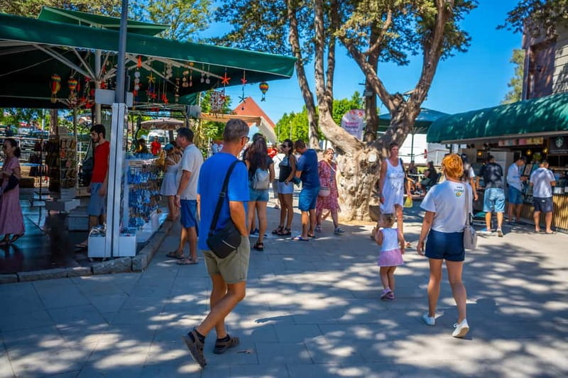 Side: Manavgat River Boat Trip & Grand Market w/ Lunch - Swimming where the Manavgat River meets the Mediterranean