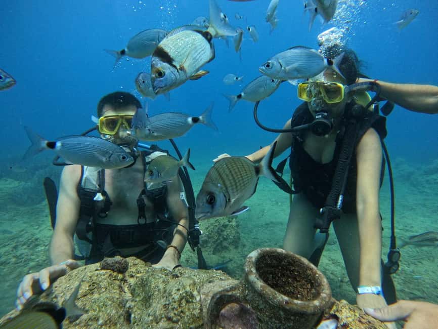 Side: Scuba Diving & Under Water Museum with Hotel Transfer - Two guided descents, two different views