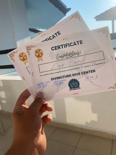 Side: Scuba Diving & Under Water Museum with Hotel Transfer - From your Side hotel to the harbor