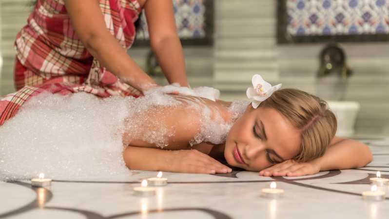 Side: Turkish Bath Experience with Transfer & Massage - A low-cost introduction to the Turkish hammam