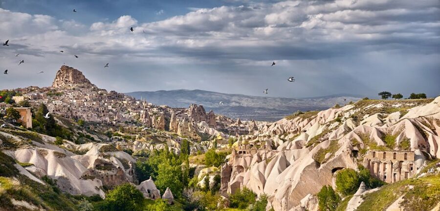South Cappadocia Day Tour - Kaymakli Underground City - Walking through Love Valley and the red-rock country