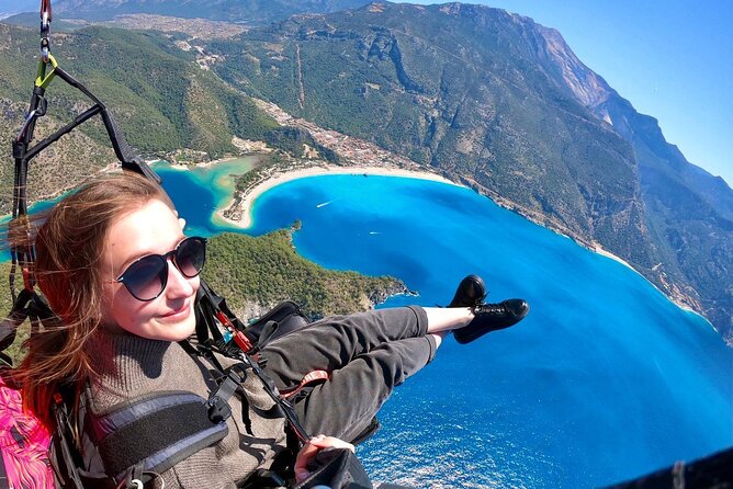 Tandem Paragliding with Professionals in Fethiye, Oludeniz - The ride up Babadağ and the safety briefing