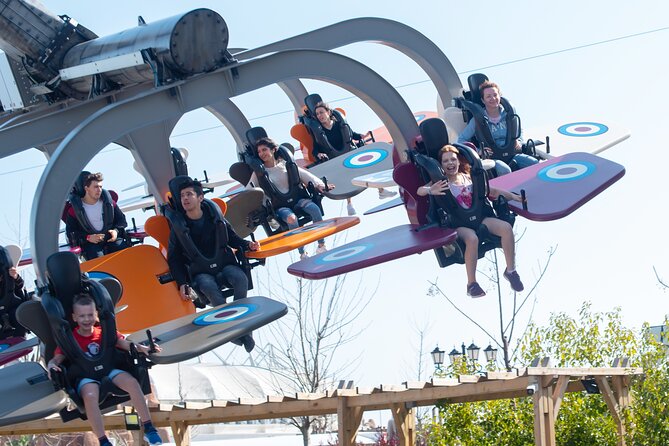 The Land of Legends Theme Park from Belek - The Typhoon coaster experience