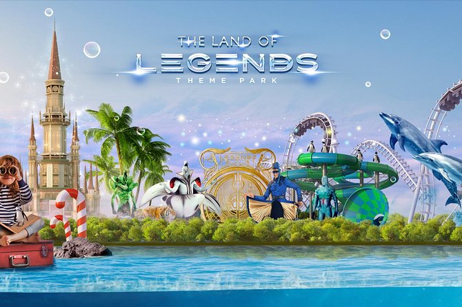 The Land of Legends Theme Park with Transfer from Antalya - Dolphins, beluga whales, penguins, and the 5D movie