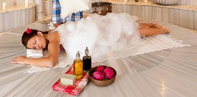 Turkish Bath Experience with Massage from Belek - The oil massage and optional upgrades