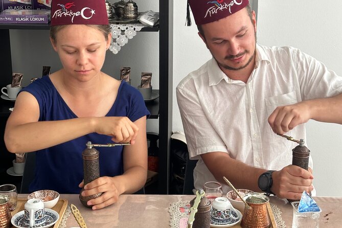Turkish Coffee on Sand Workshop: Gift Set - Cooking coffee in hot sand