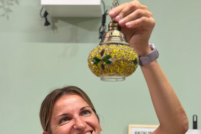Turkish Mosaic Lamp Workshop in Antalya Near Old Town - Tea, snacks, and Turkish hospitality