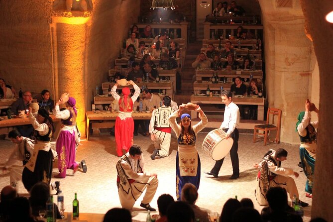 Turkish Night at Cave Restaurant with Dinner and Unlimited Drinks - From folk dance to belly dance