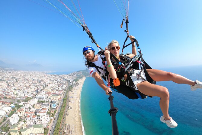 Ulusky Paragliding Alanya - Taking Off Above Alanya