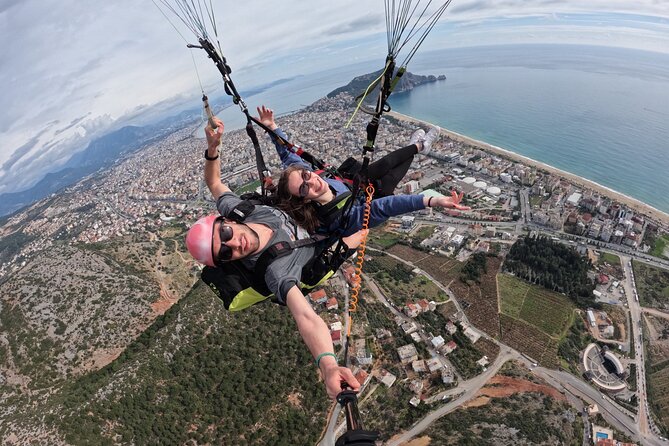 Ulusky Paragliding Alanya - Cleopatra Beach From Above